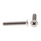 Prime-Line Machine Screw, Metric, Flat Head, Phillip Drive M5-0.8 X 30MM A2-70 Stainless Steel 10PK 9121369 - alternate 3